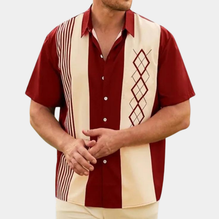 Stylish men's polo shirt in an elegant design