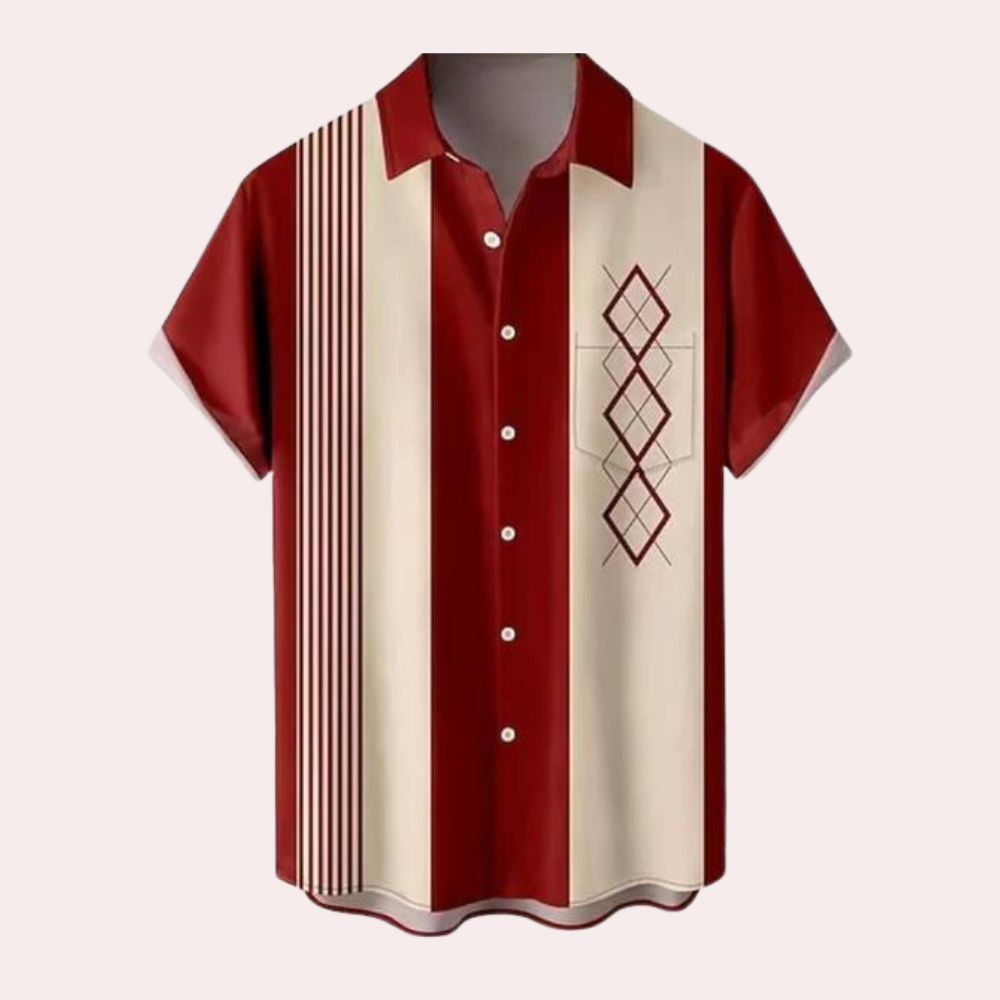 Stylish men's polo shirt in an elegant design