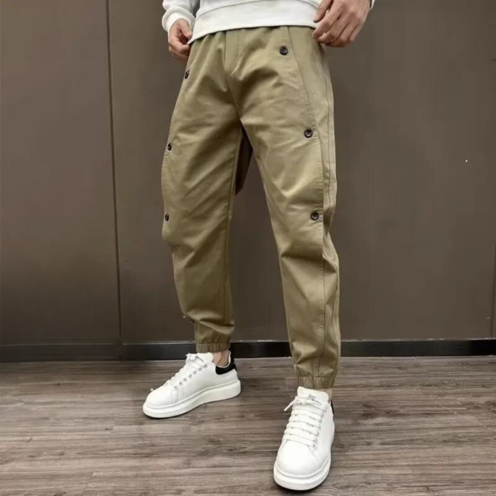Stylish, casual trousers ideal for creating versatile, elegant looks