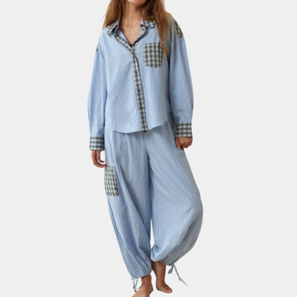 Treat yourself to exceptional comfort in our elegant luxury pyjamas for women!