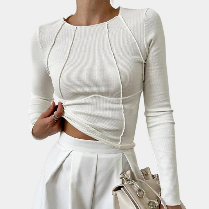 Stylish women's long sleeve blouse - the perfect choice for all occasions!