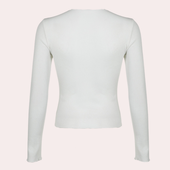 Stylish women's long sleeve blouse - the perfect choice for all occasions!
