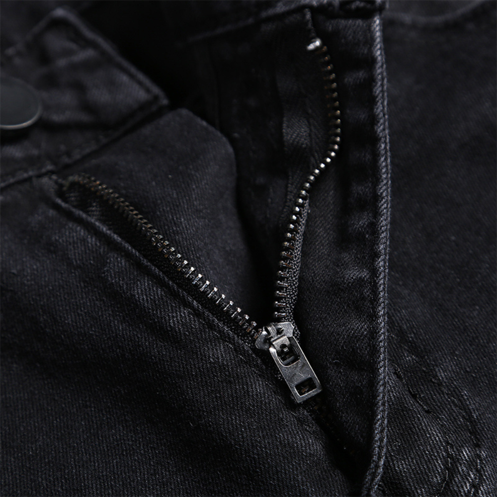 Elegant men's Pietro jeans with an exclusive artistic finish