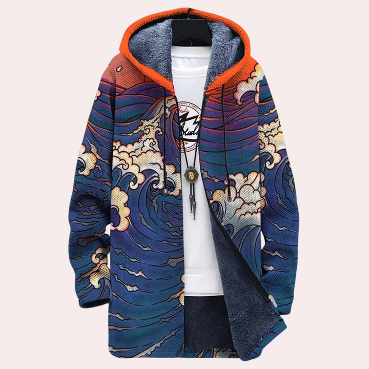 Stylish men's Arlo jacket: full of colour, ideal for an active and fashionable look!