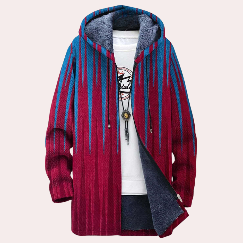 Stylish men's Arlo jacket: full of colour, ideal for an active and fashionable look!