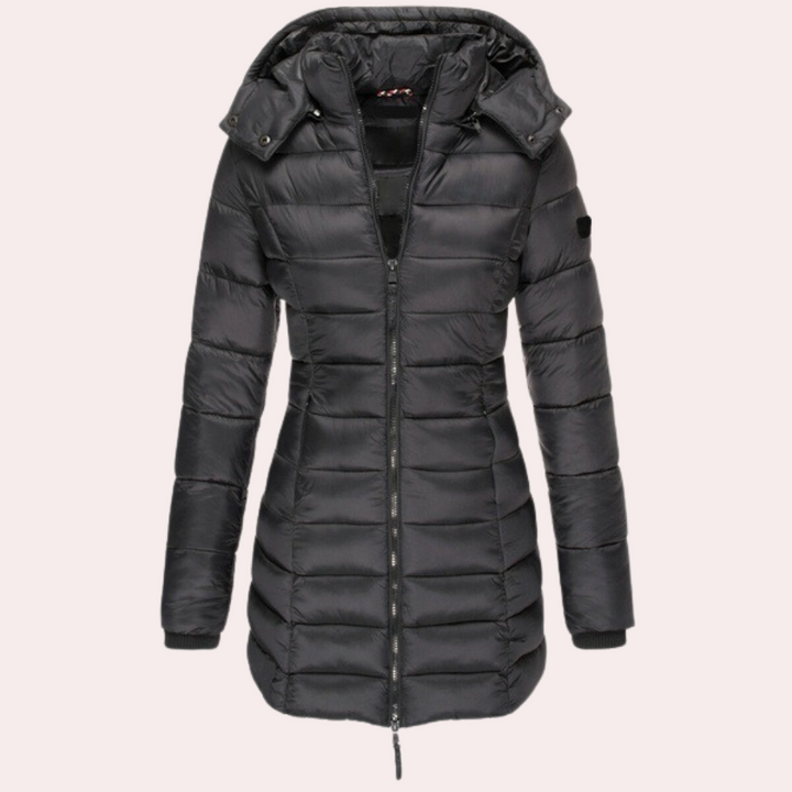 Luxury Eliza down jacket for women: the perfect combination of comfort and sophisticated style