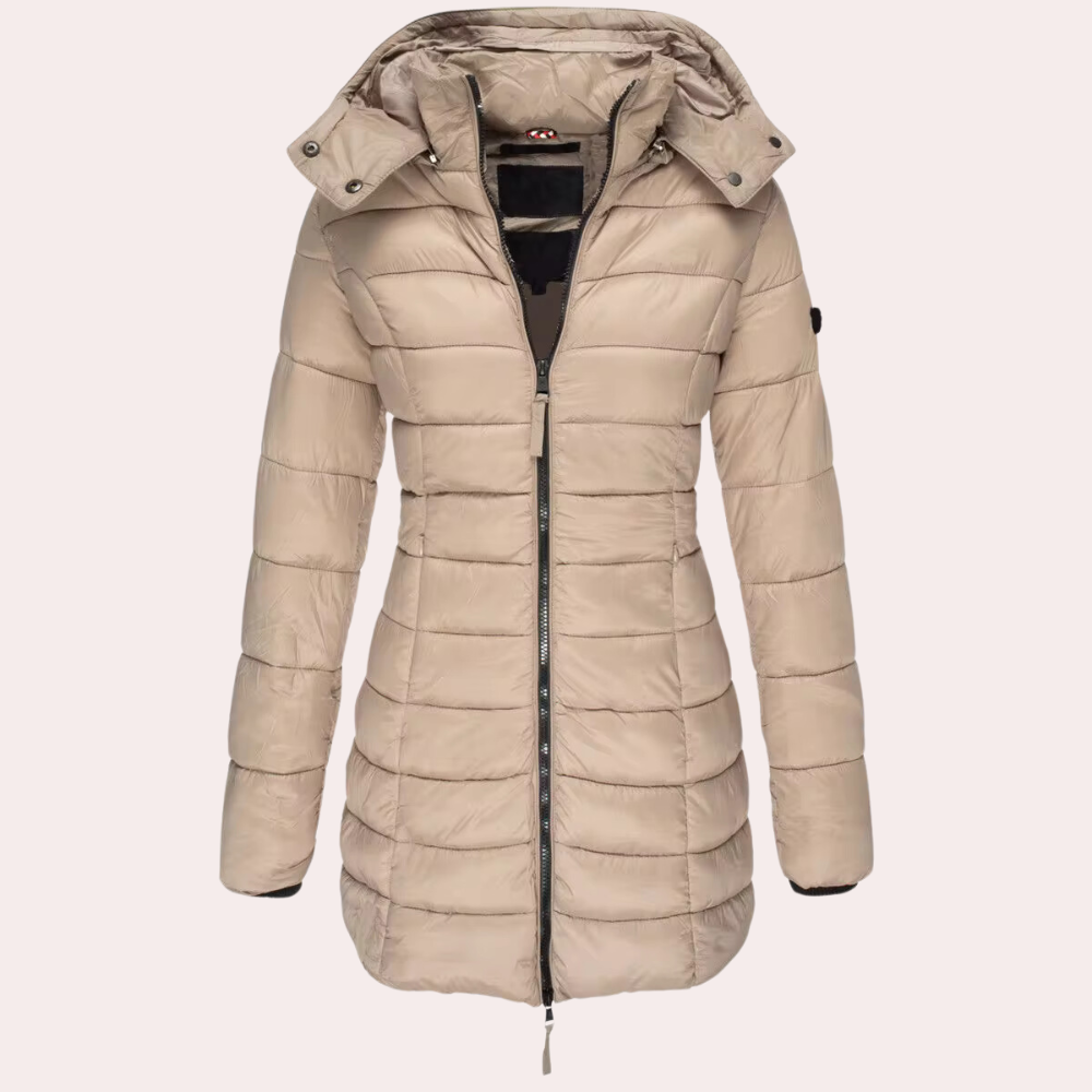 Luxury Eliza down jacket for women: the perfect combination of comfort and sophisticated style