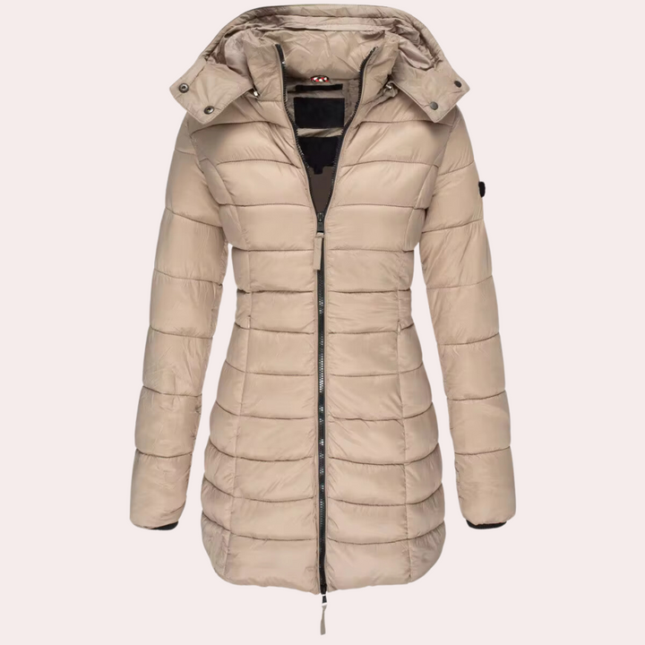 Luxury Eliza down jacket for women: the perfect combination of comfort and sophisticated style