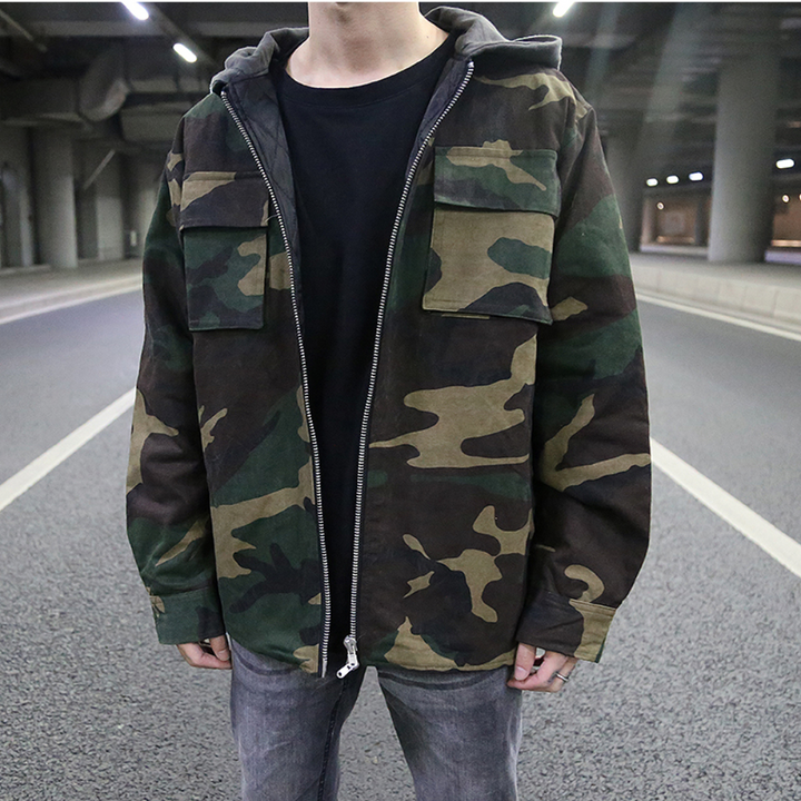 Men's Urban Camo Ethane Sweatshirt - Get unique style and comfort with a versatile twist!