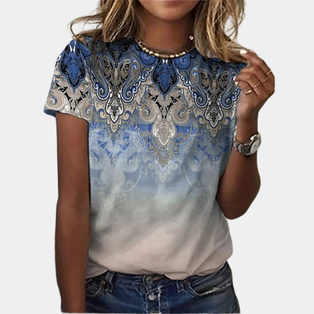 Stylish and elegant women's summer blouse from Florinda