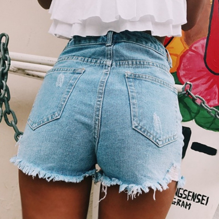 Ondine women's trendy denim shorts - the perfect choice for summer days!
