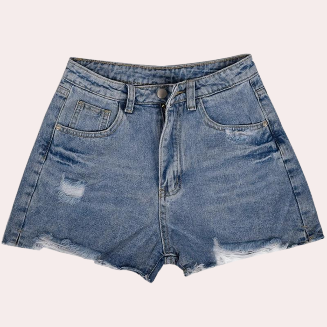 Ondine women's trendy denim shorts - the perfect choice for summer days!