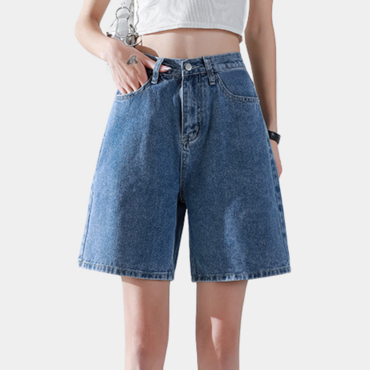Stylish and comfortable Liesel denim shorts for women