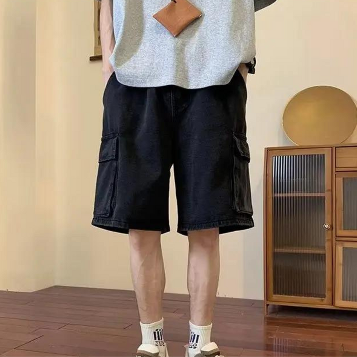 Stylish men's denim shorts for summer - Erwin