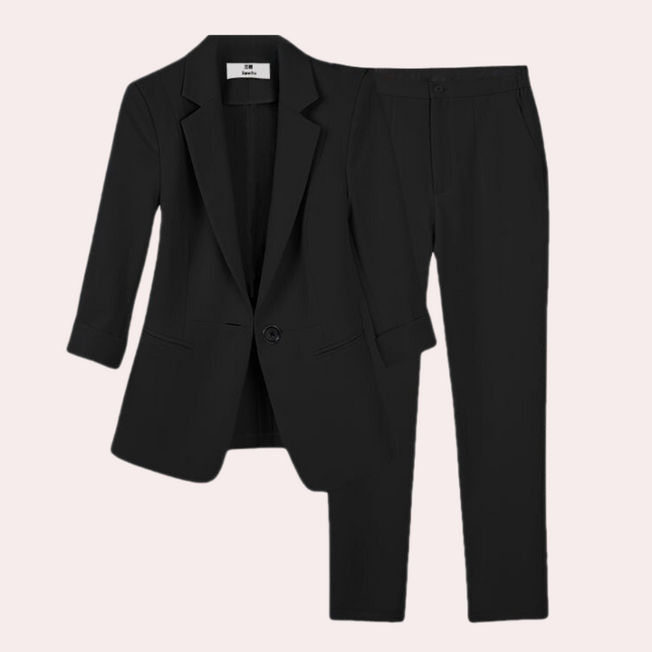 Sophisticated women's set: jacket and trousers Teresa