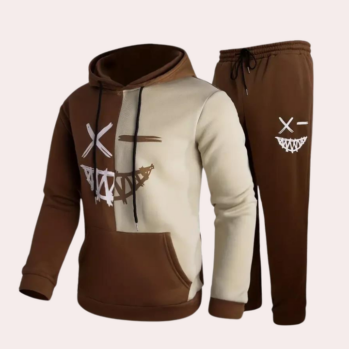 Ewald - Sophisticated two-piece men's set, timeless elegance at your fingertips