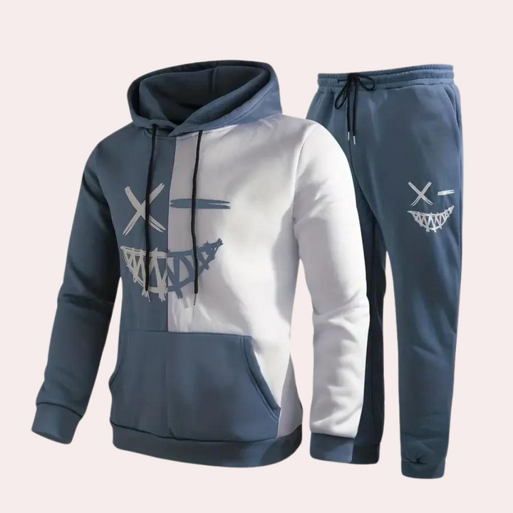 Ewald - Sophisticated two-piece men's set, timeless elegance at your fingertips