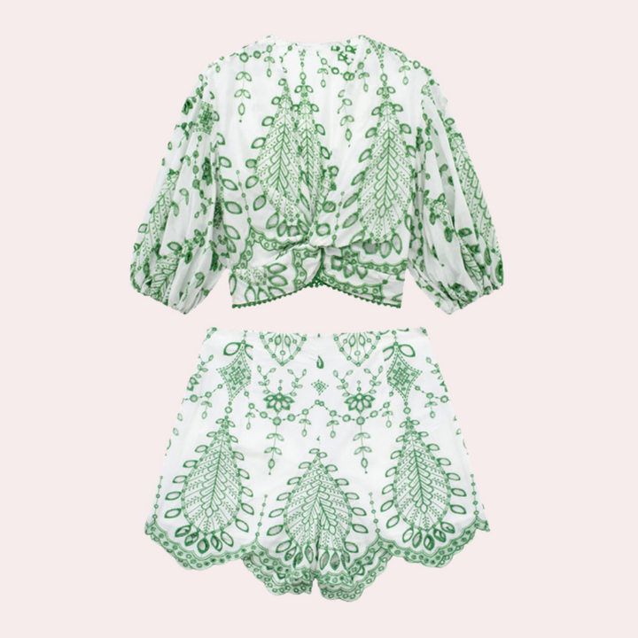 Clementina - A sophisticated 2-piece set for the modern woman