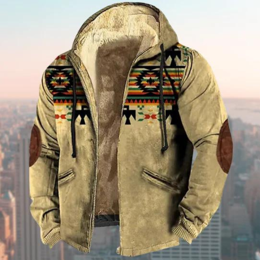 Stylish men's hooded jacket by Claus