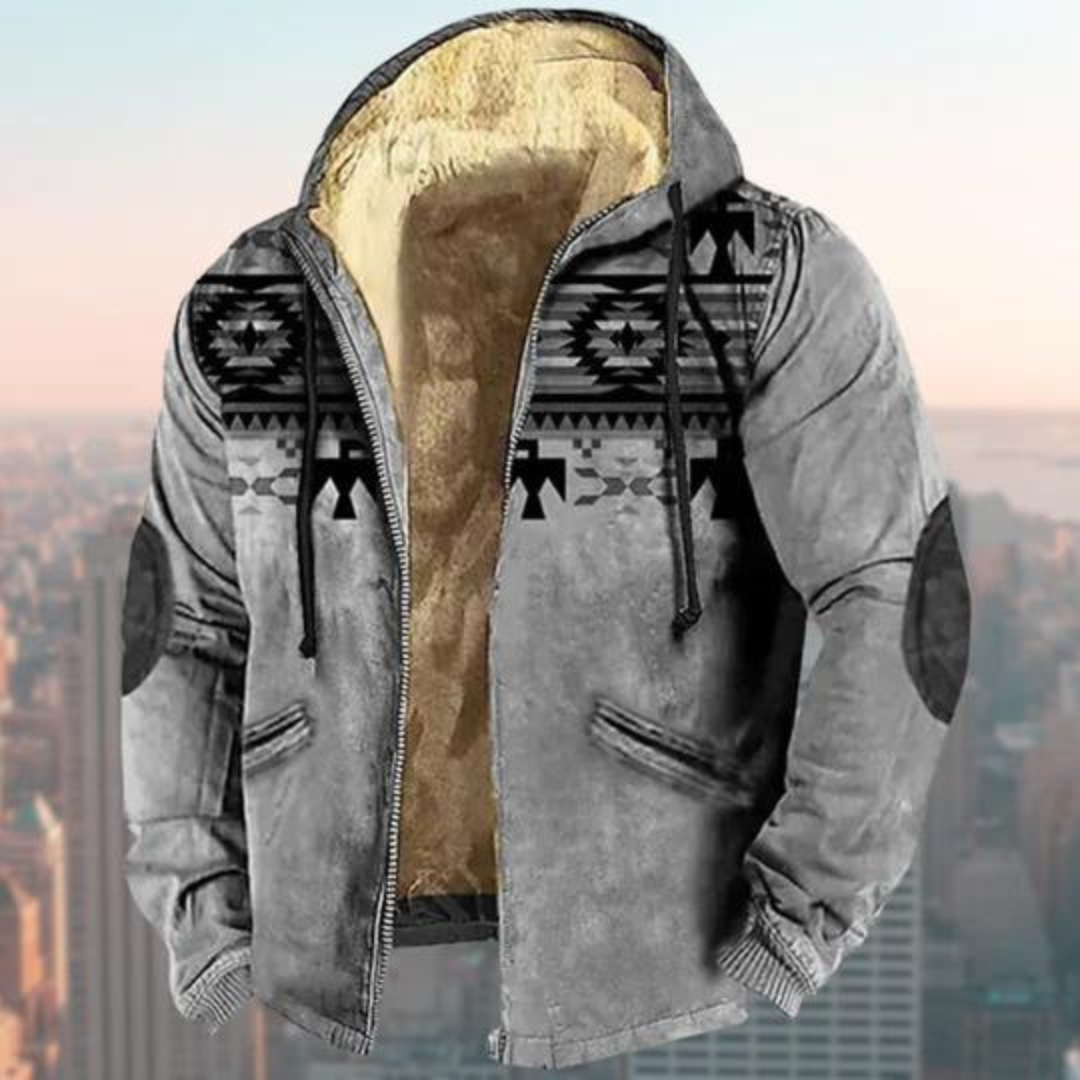 Stylish men's hooded jacket by Claus
