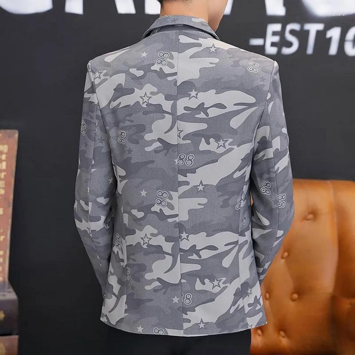 Fashionable men's jacket in camouflage style - Claudiu