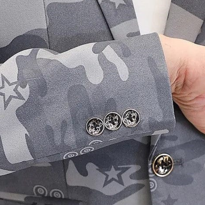 Fashionable men's jacket in camouflage style - Claudiu