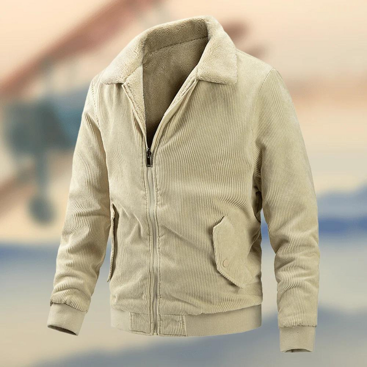 Curty - a luxury men's corduroy jacket that combines comfort with superior quality