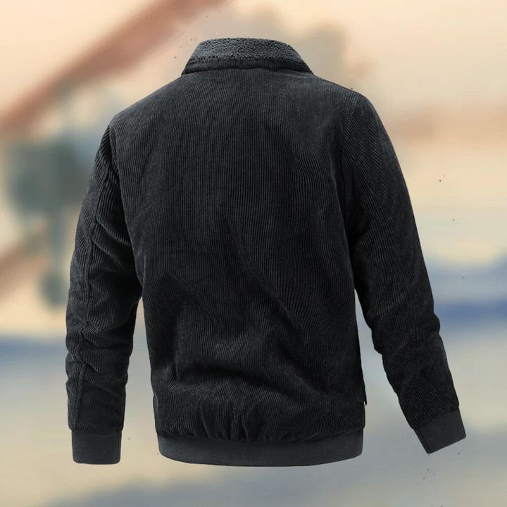 Curty - a luxury men's corduroy jacket that combines comfort with superior quality