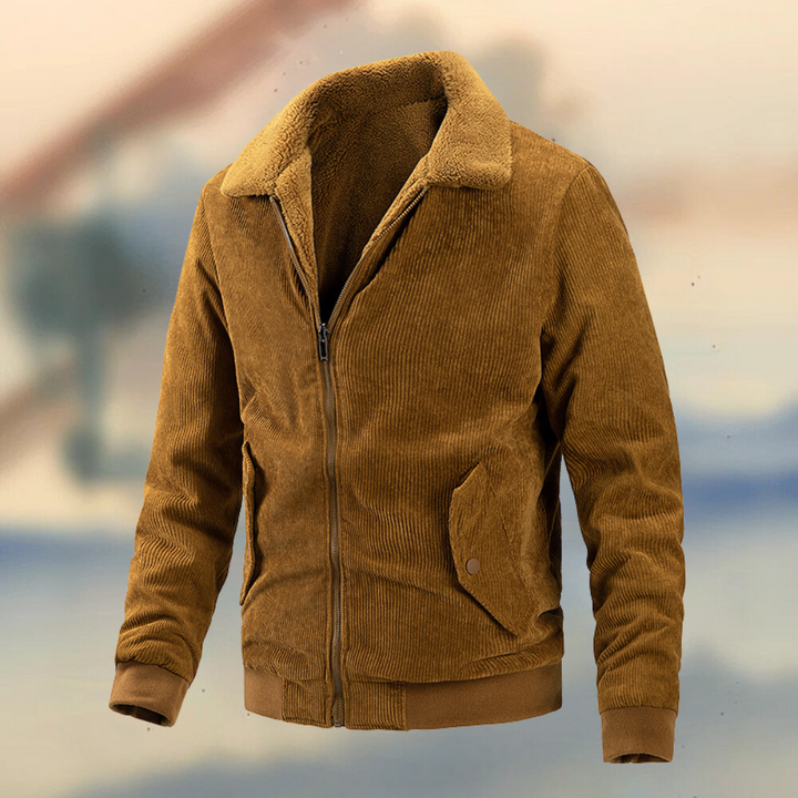 Curty - a luxury men's corduroy jacket that combines comfort with superior quality