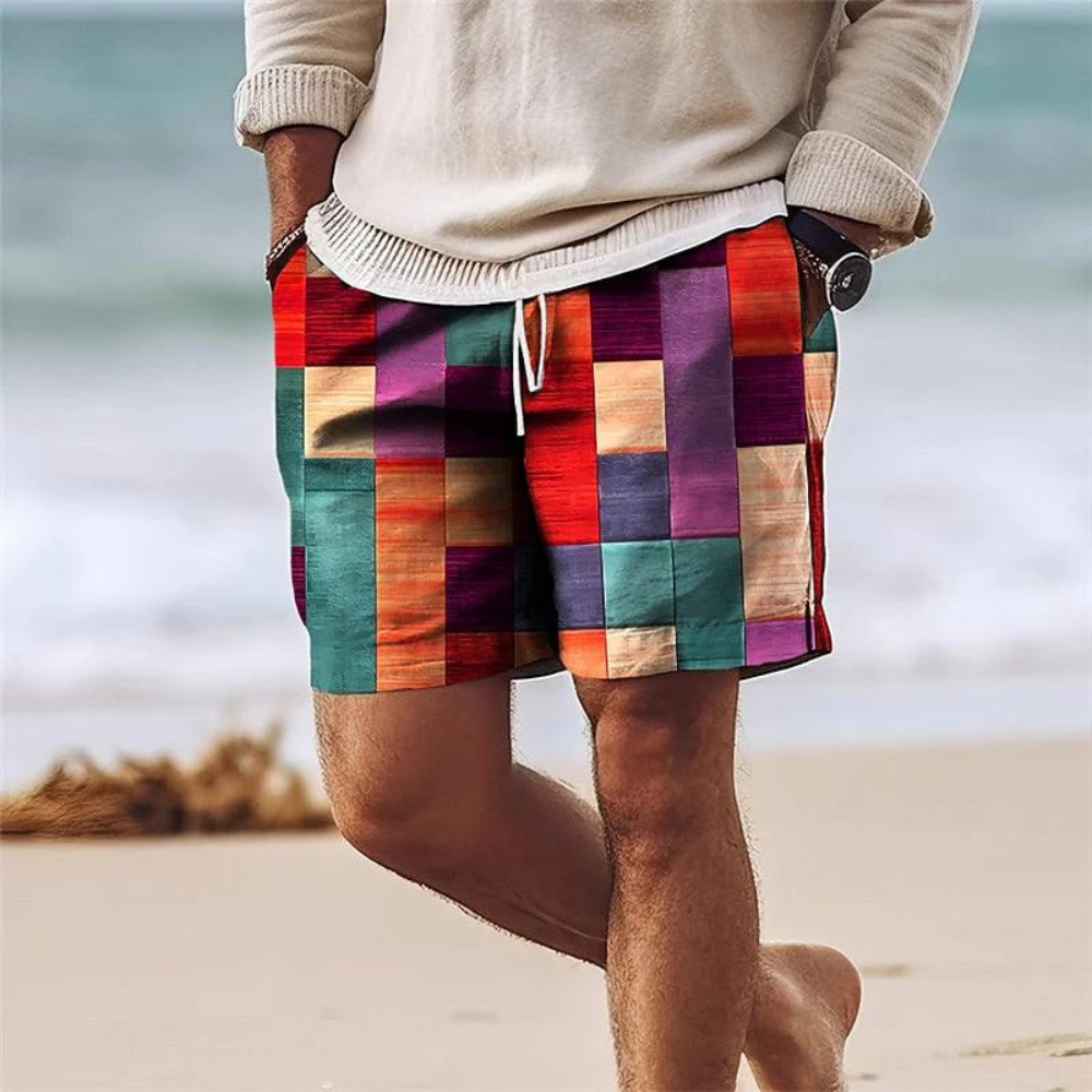Lary - Stylish short swimsuit for summer for men