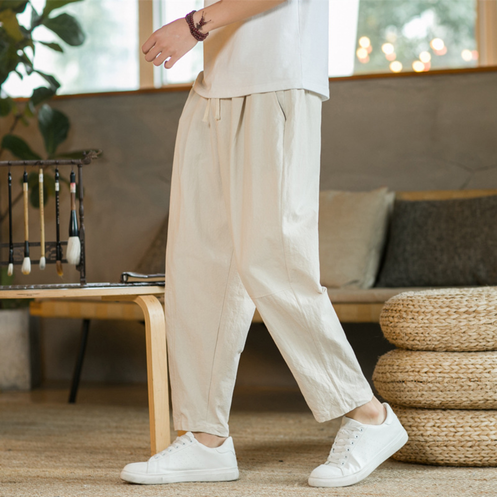Melo - Extra comfortable luxury men's casual trousers