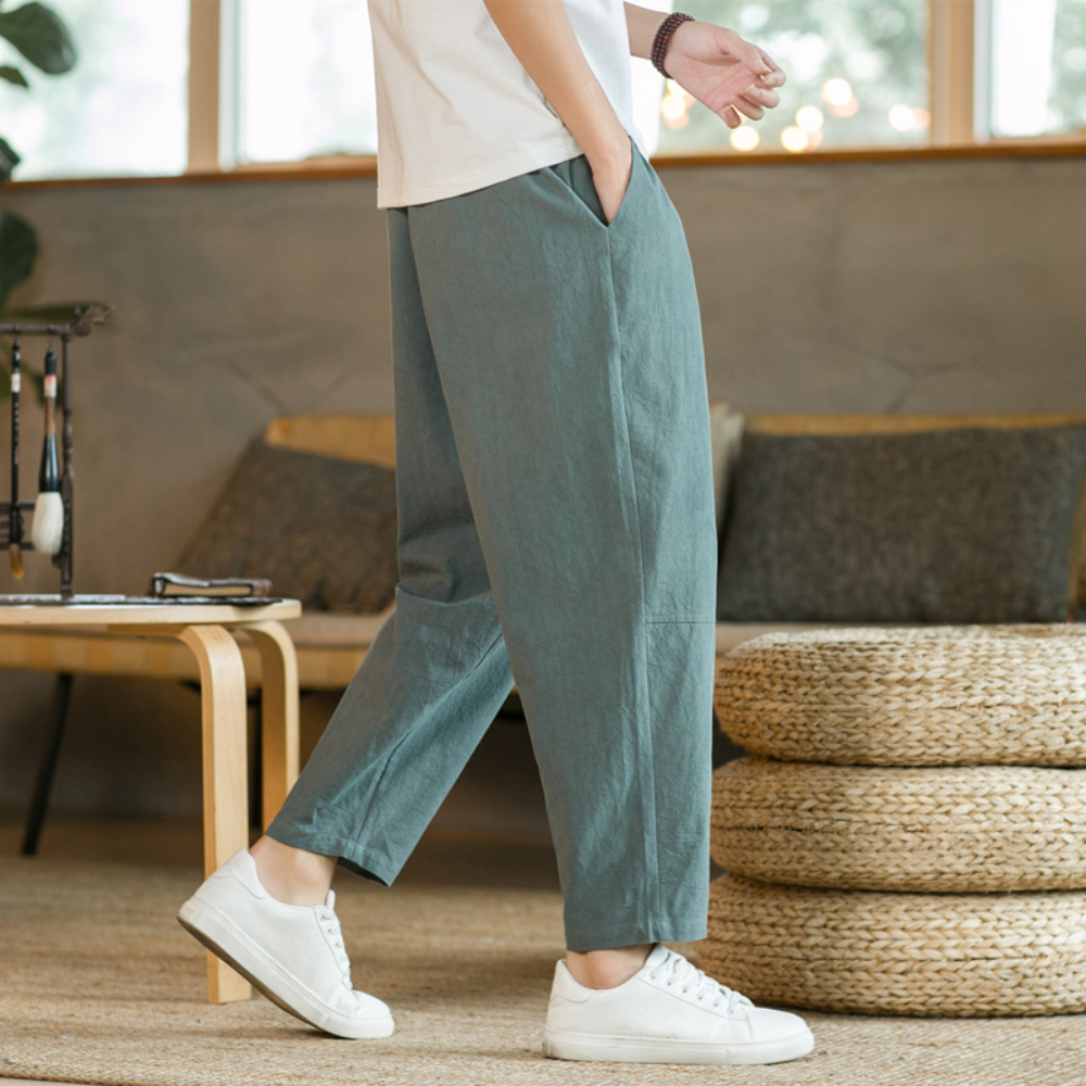 Melo - Extra comfortable luxury men's casual trousers