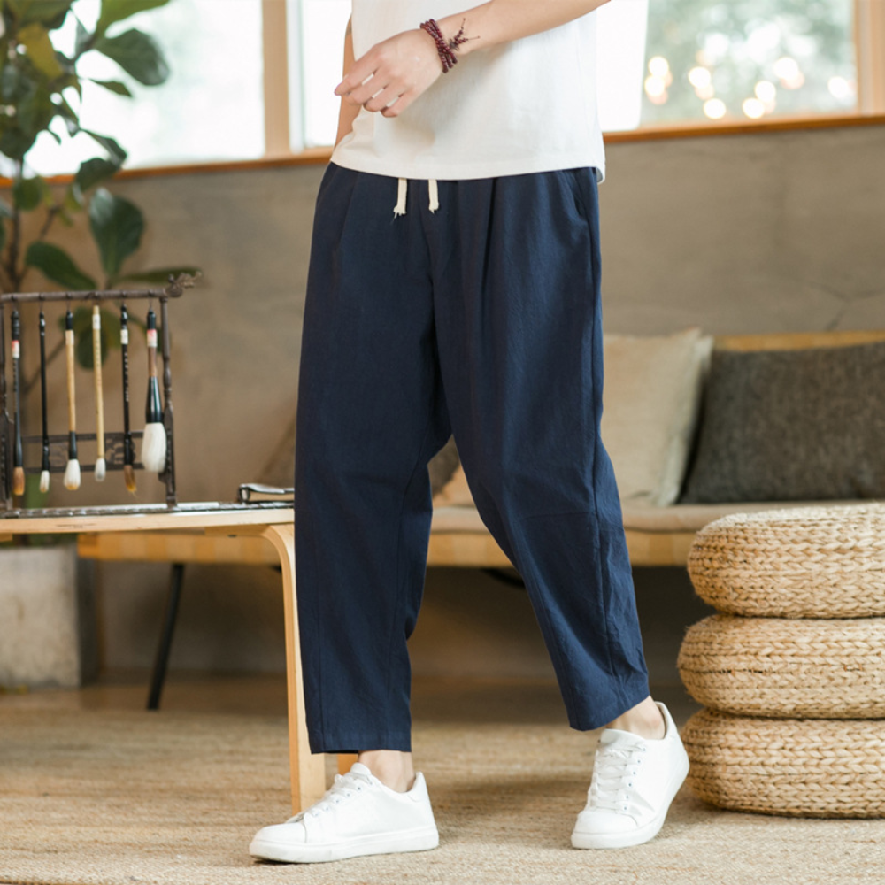 Melo - Extra comfortable luxury men's casual trousers