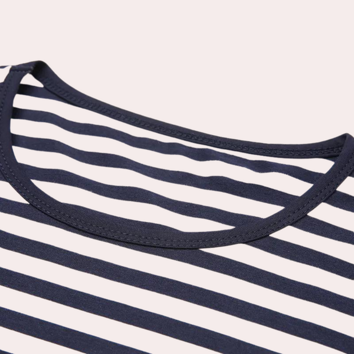Elegant long-sleeved Dusan shirt: a fashionable striped choice for modern men