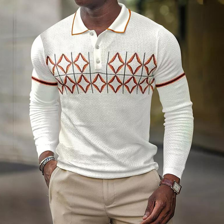 Men's long shirt - Classic elegance from the Ernest collection