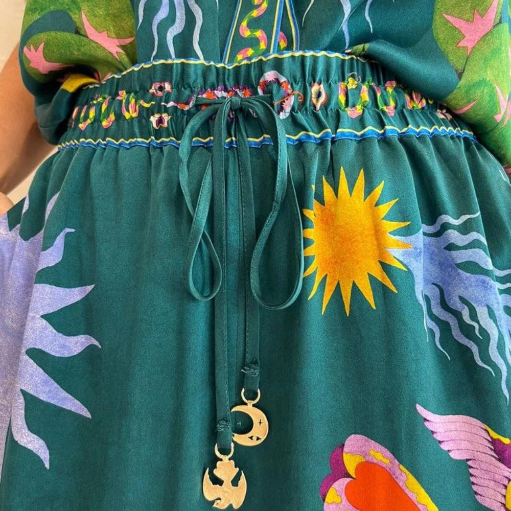 Phenomenal 2-piece women's set - elegant and full of colour from Forina