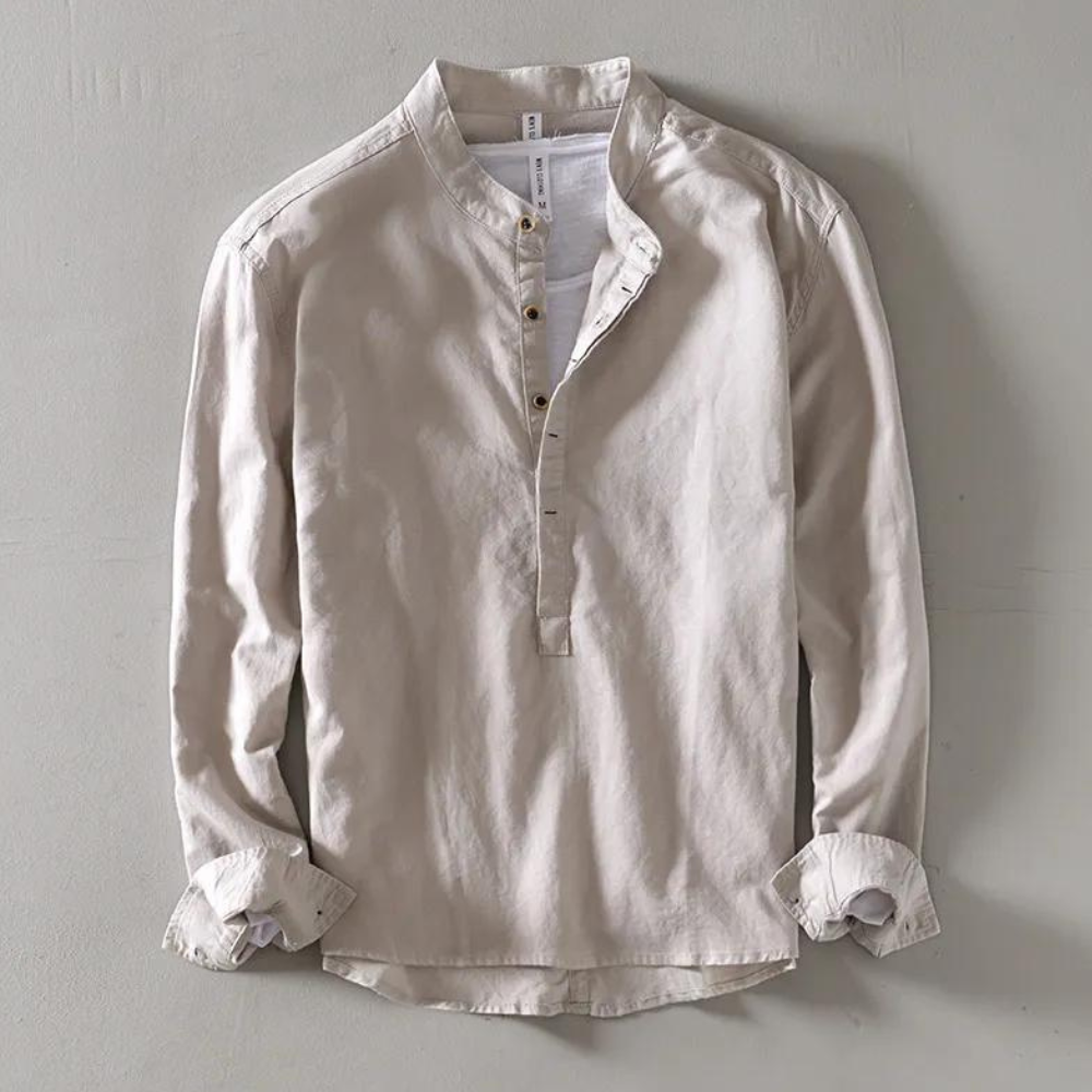 Elegant men's Ioan long sleeve shirt - Classics and style in one!