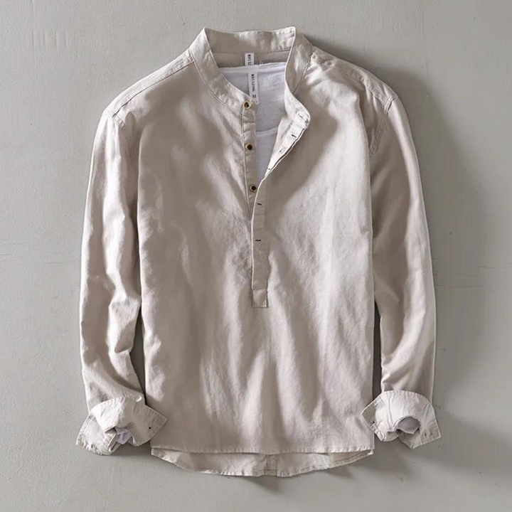 Elegant men's Ioan long sleeve shirt - Classics and style in one!