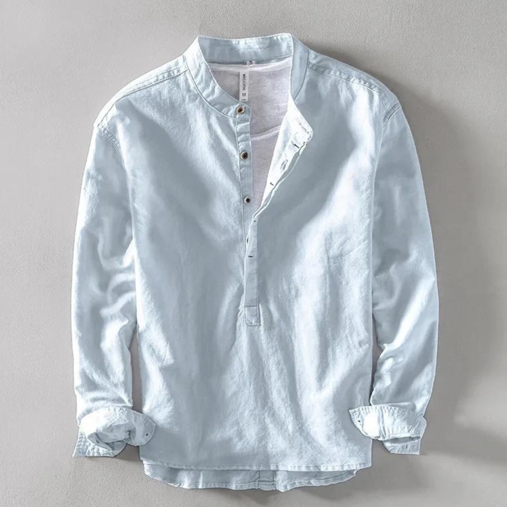Elegant men's Ioan long sleeve shirt - Classics and style in one!