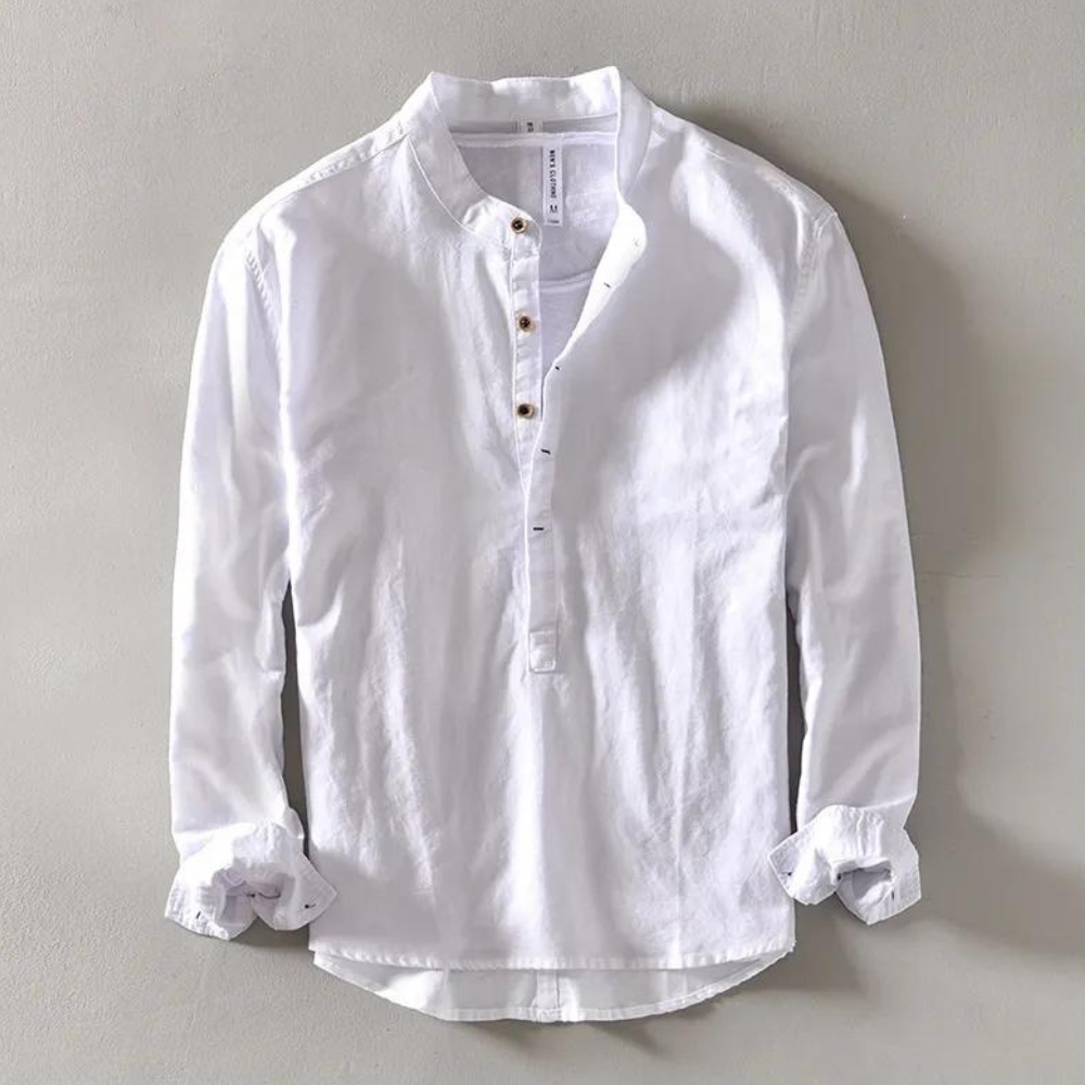 Elegant men's Ioan long sleeve shirt - Classics and style in one!