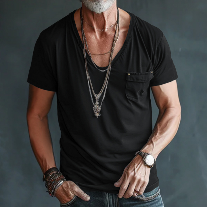 Stylish and comfortable men's Nicolae T-shirt - the perfect combination of elegance and comfort!