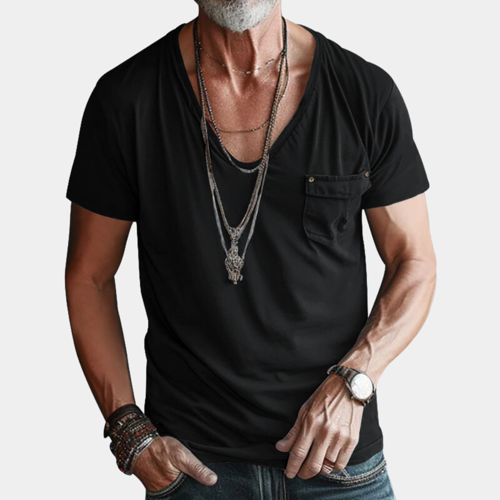 Stylish and comfortable men's Nicolae T-shirt - the perfect combination of elegance and comfort!