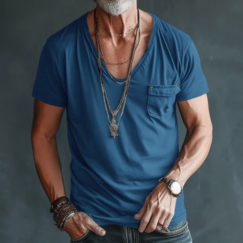 Stylish and comfortable men's Nicolae T-shirt - the perfect combination of elegance and comfort!