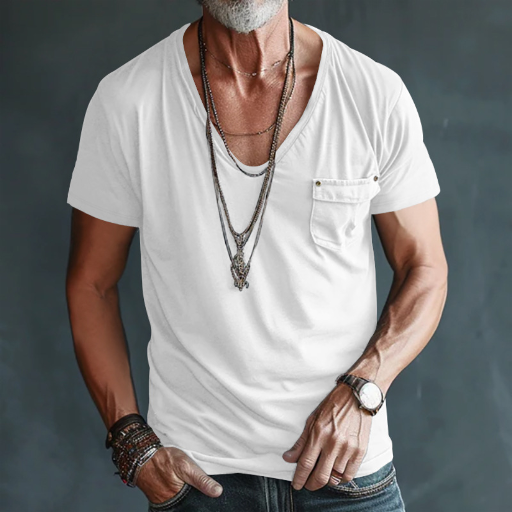 Stylish and comfortable men's Nicolae T-shirt - the perfect combination of elegance and comfort!