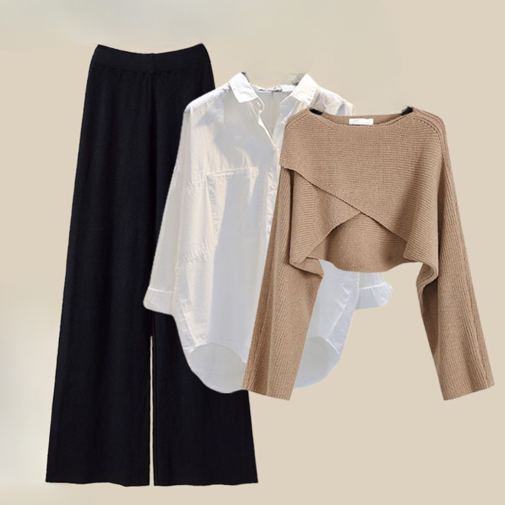 Stylish 3-piece winter set for women - a combination of elegance and comfort in one!