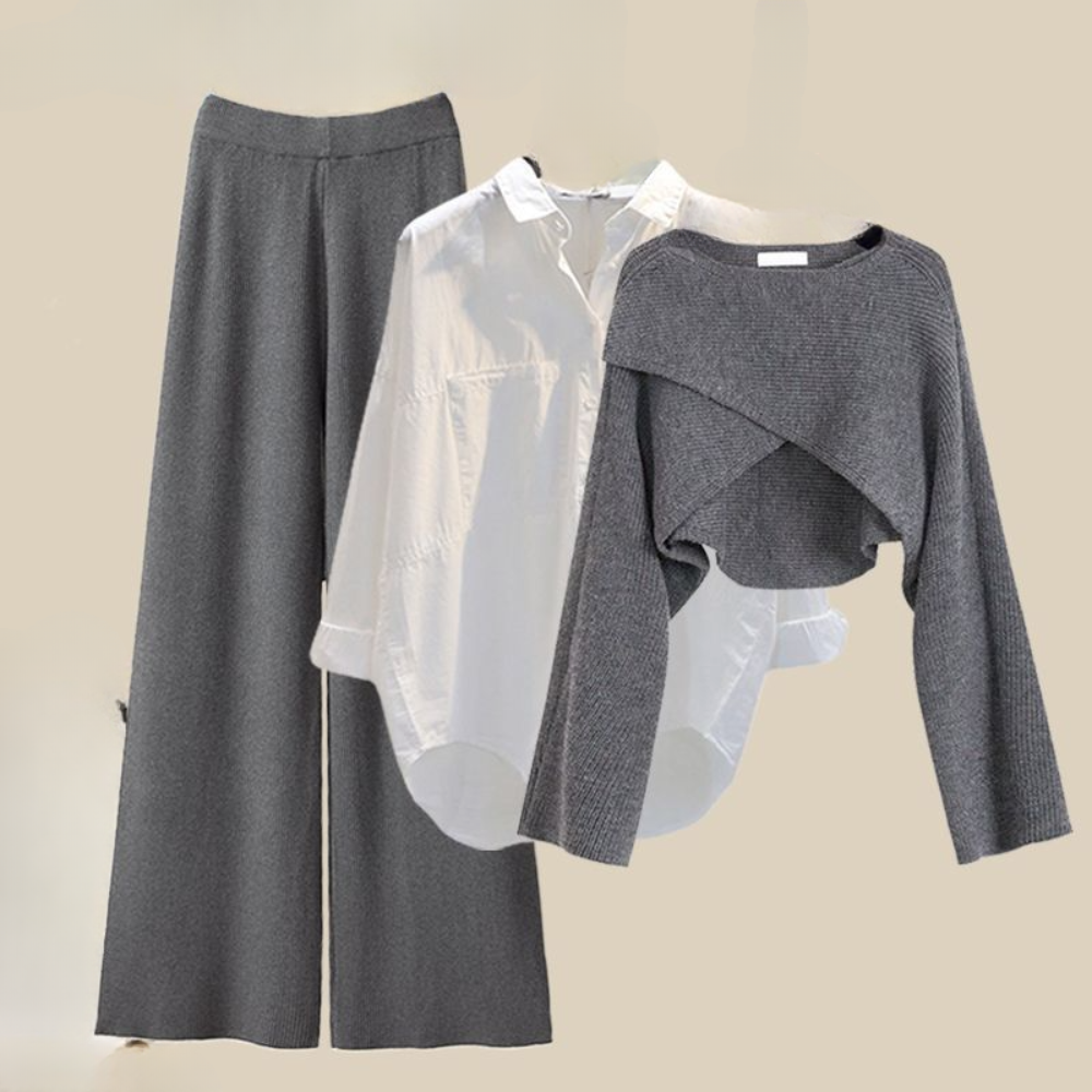 Stylish 3-piece winter set for women - a combination of elegance and comfort in one!