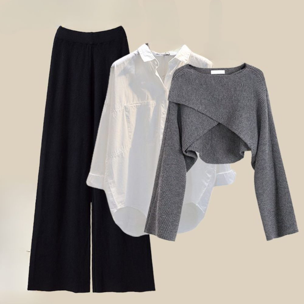 Stylish 3-piece winter set for women - a combination of elegance and comfort in one!