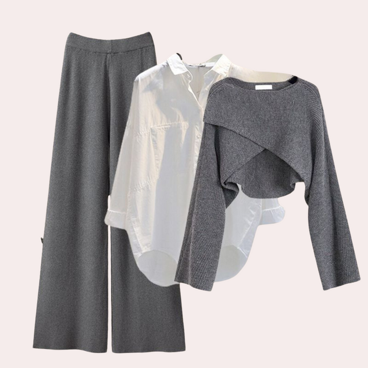 Stylish 3-piece winter set for women - a combination of elegance and comfort in one!