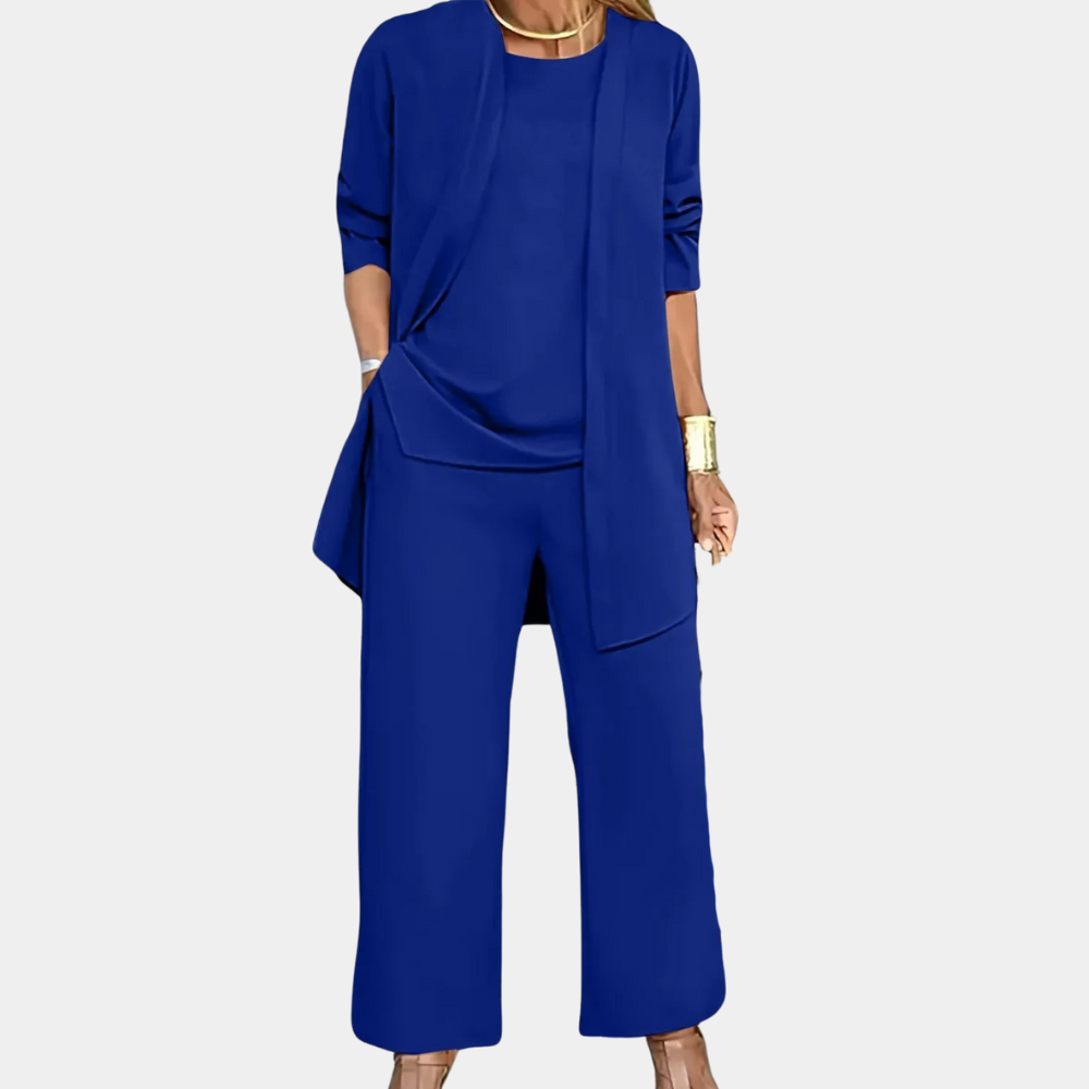 Phenomenal Emma 3-piece women's set: the perfect harmony of everyday elegance and style