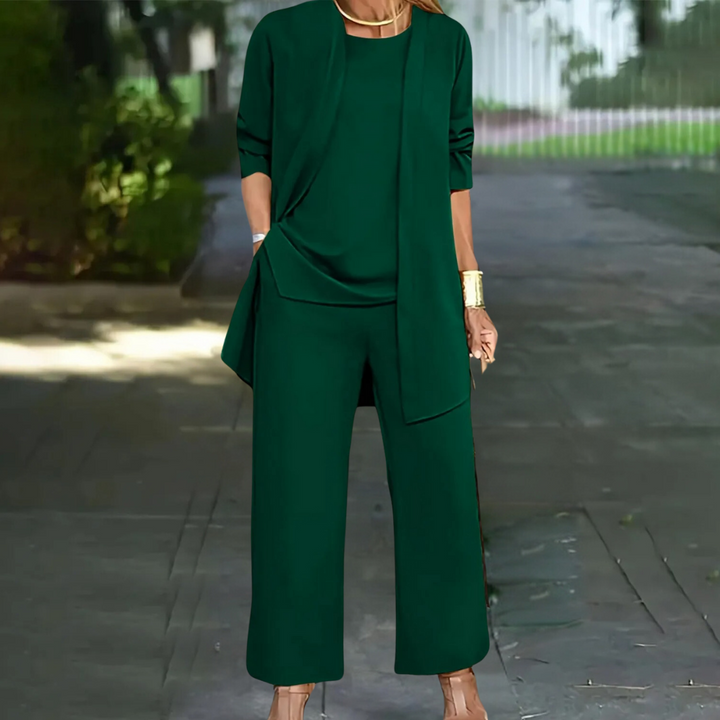 Phenomenal Emma 3-piece women's set: the perfect harmony of everyday elegance and style